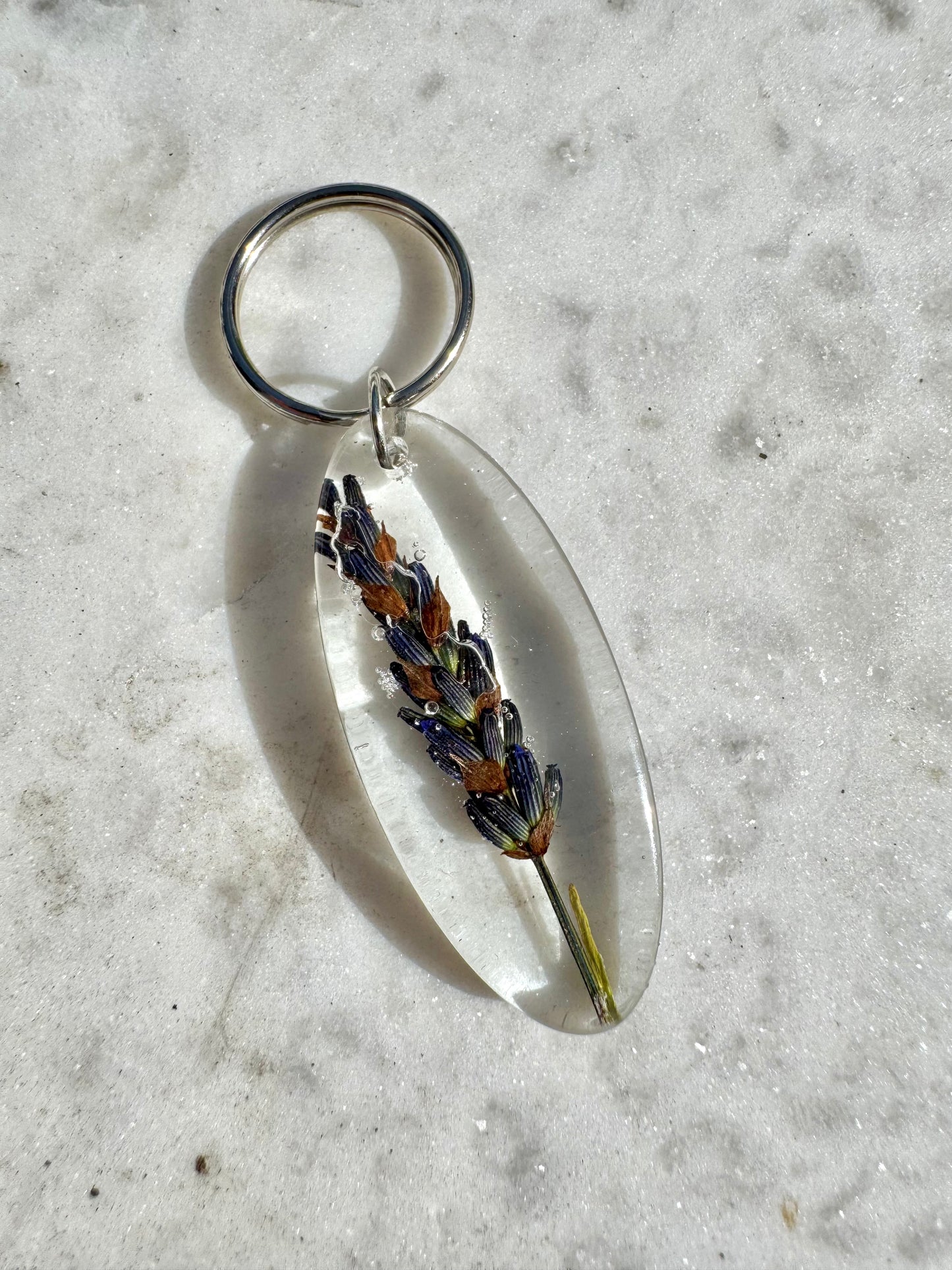Lavender Keychain