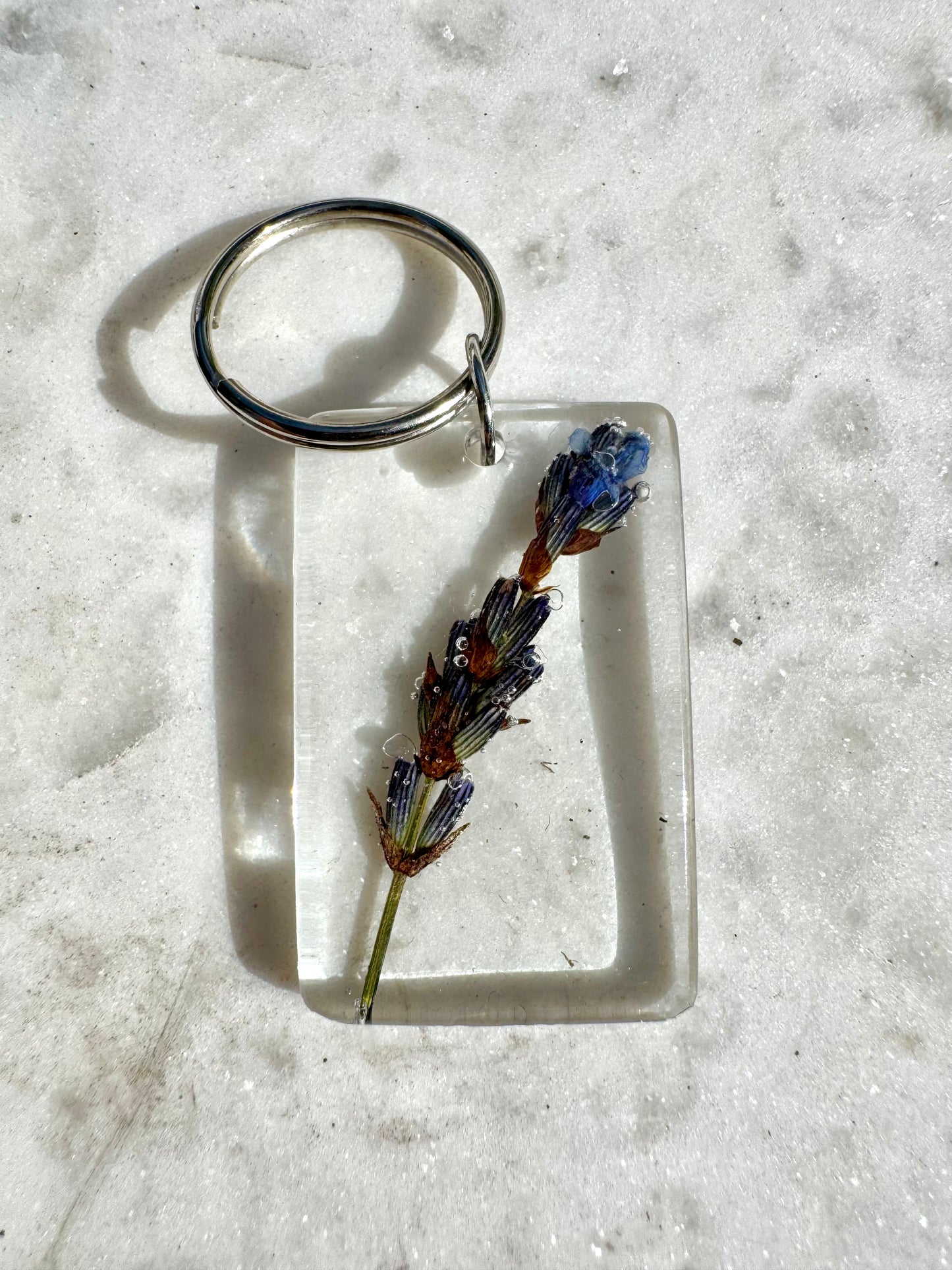 Lavender Keychain