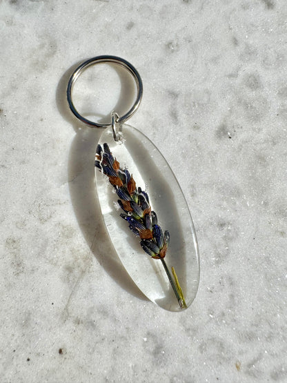 Lavender Keychain